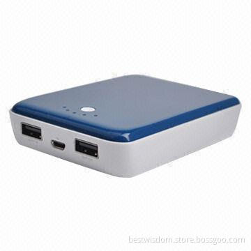 Power Bank for iPad, with 5 LED Power Indicators and 10,400mAh